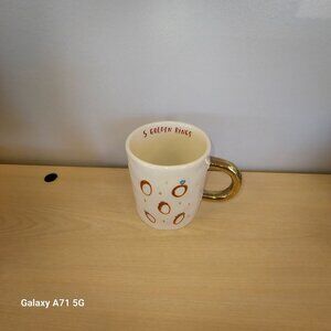 5 Golden Rings Christmas Angela Staehling Booville By Magenta Mug Tea Coffee Tea